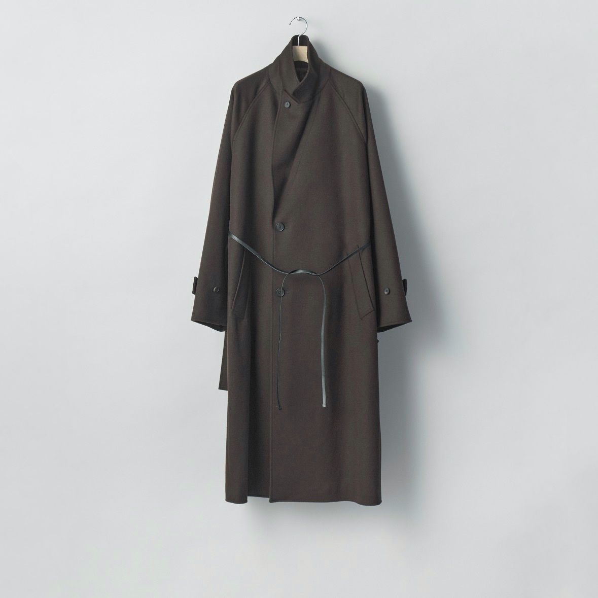 【残りわずか】Wool Cashmere Oversized Peak Lapel Chester Coat