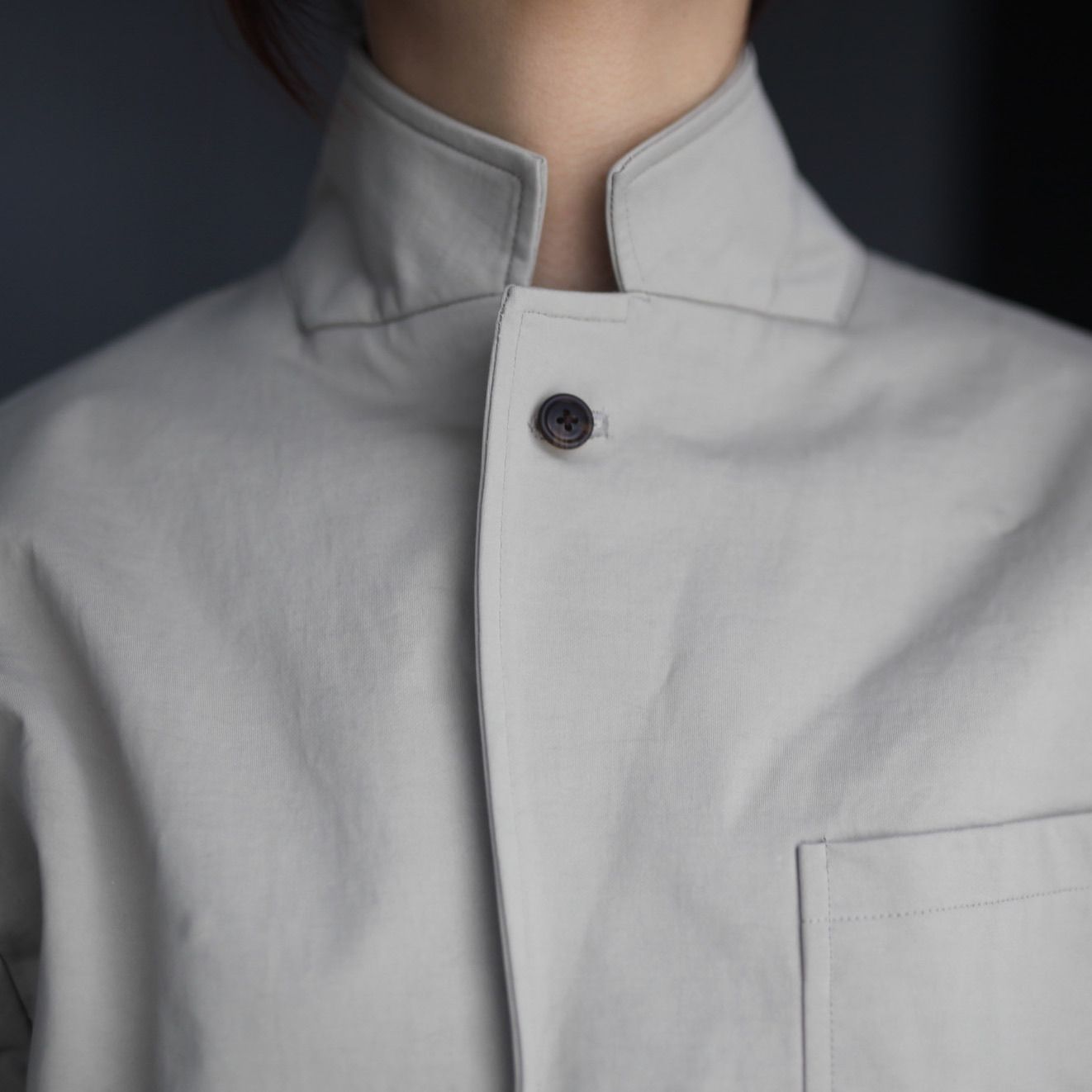 【残り一点】36G Econyl Solid Single Jacket