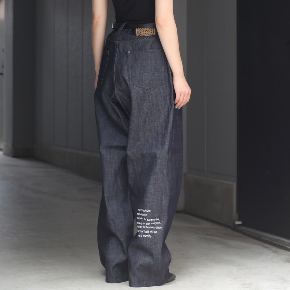 【残り一点】12.5OZ5ポケットデニムパンツ