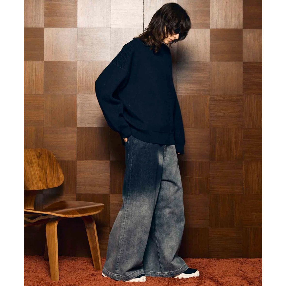 【残り一点】Hyper Wide Denim Buggy Pants