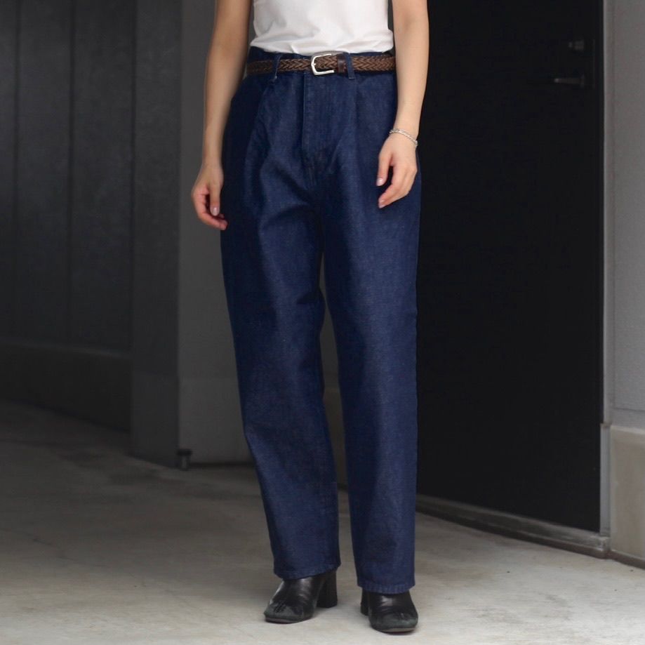 UNIVERSAL PRODUCTS - 【残りわずか】1tuck Denim Pants