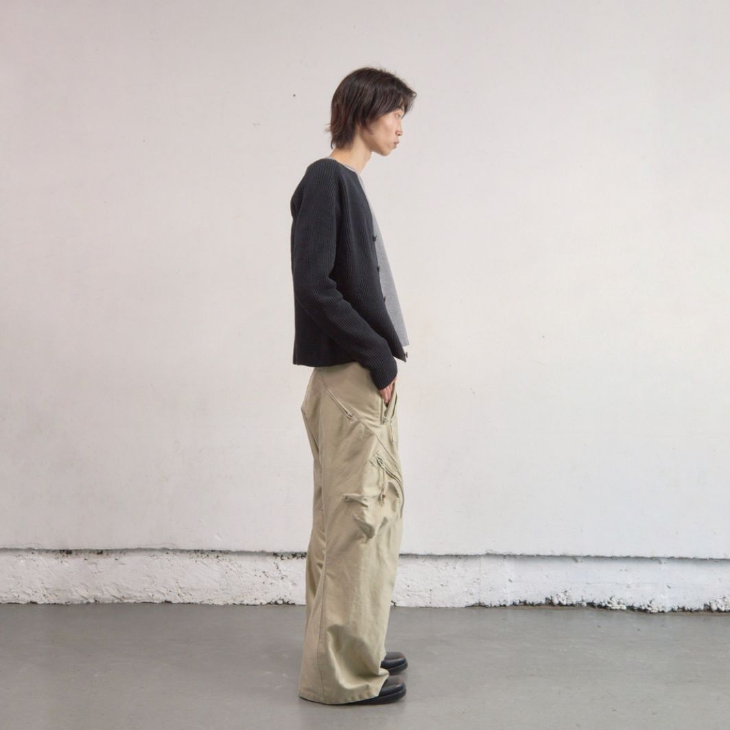 【残り一点】Ribbed Cardigan