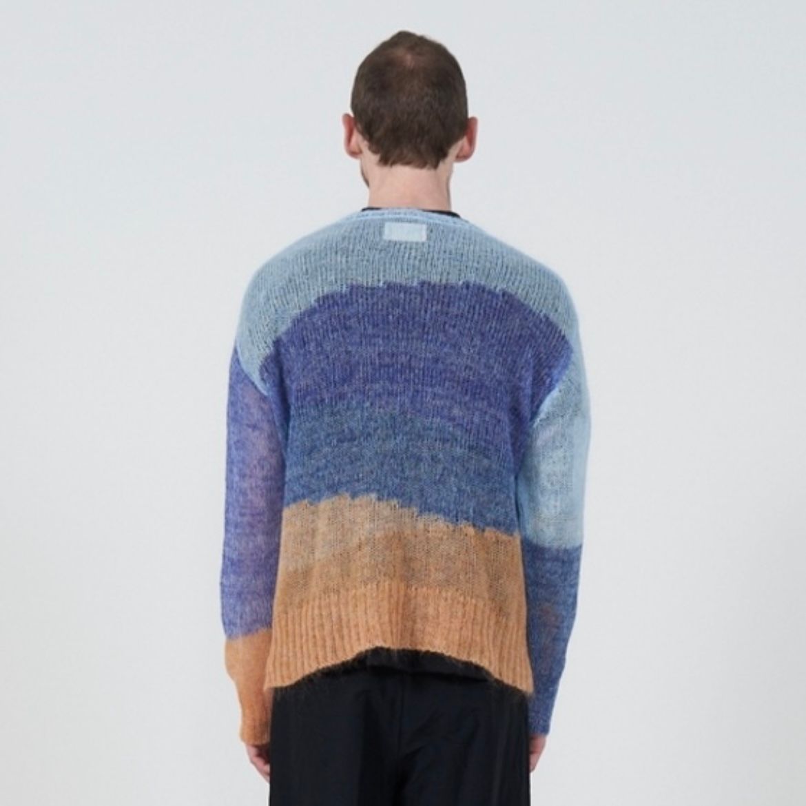 YOKE - 【残りわずか】Mohair Intarsia Sheer Sweater | ACRMTSM YOKE - 【残りわずか】Mohair Intarsia Sheer Sweater | ACRMTSM
