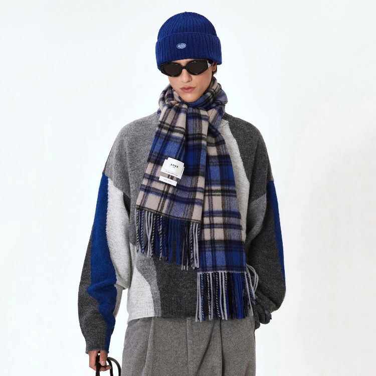 【残りわずか】Revint Plaid Muffler