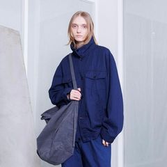 【残り一点】6ozデニムブルゾン(ONE WASH)