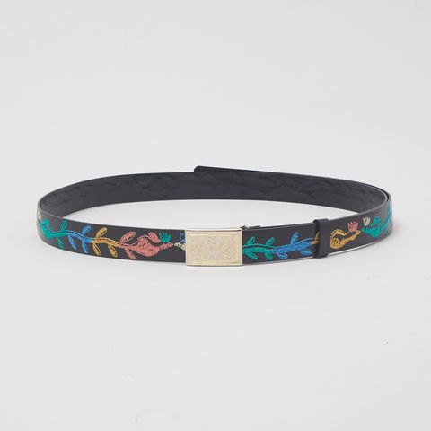 【残り一点】Picturesque Ojisan Belt With Embroidery