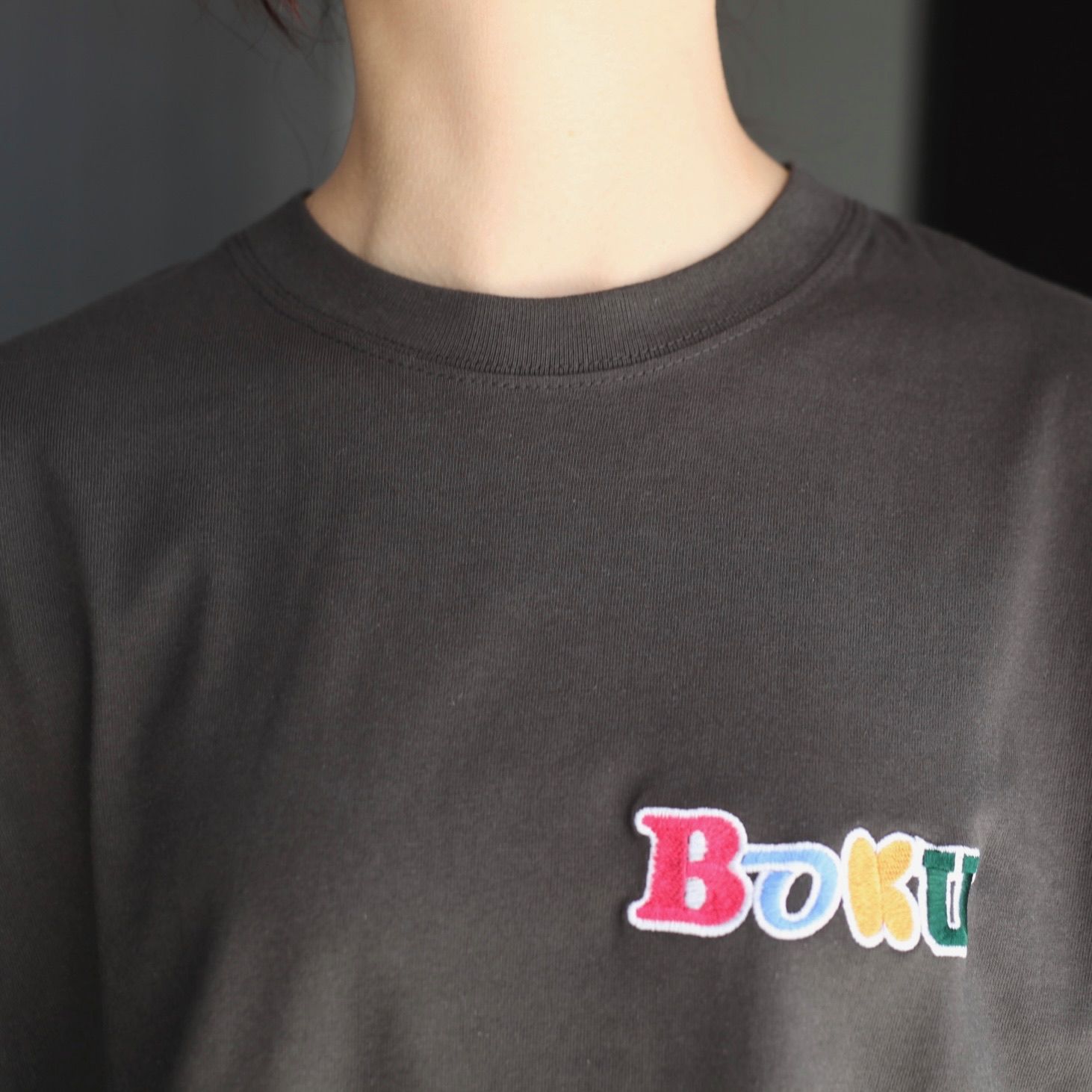 【残り一点】Boku Logo ビッグシルエットロンTee