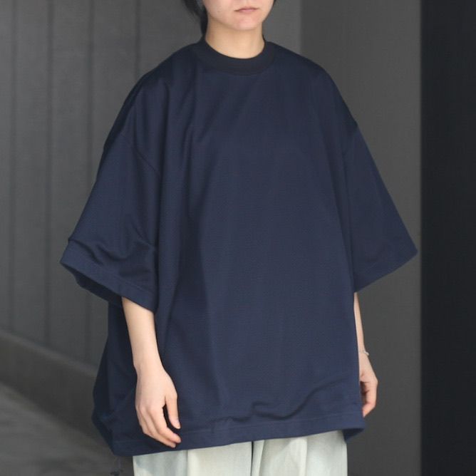 is-ness - 【残りわずか】Balloon Double Layered Mesh Short