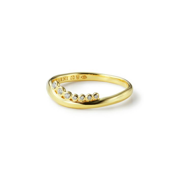 【お取り寄せ注文可能】K10 Narrow Ring_No.6(GOLD)