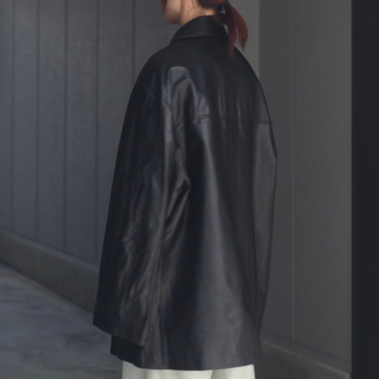 【残りわずか】Leather Car Jacket