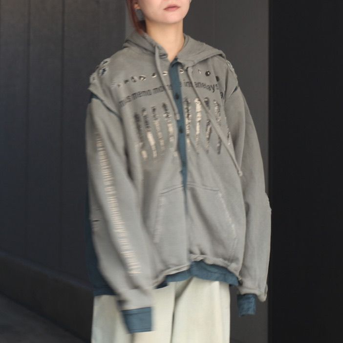 【残り一点】Bootleg Docking Shirt Hoodie(SHINE)