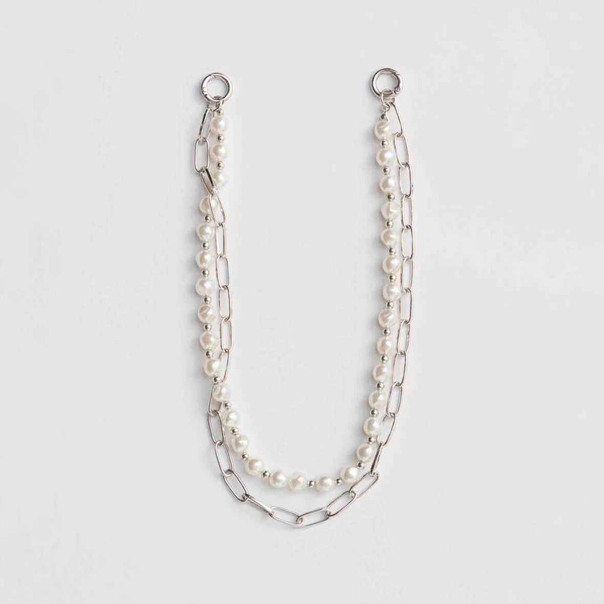 【残り一点】Chain Belt with Drape Hem Slacks