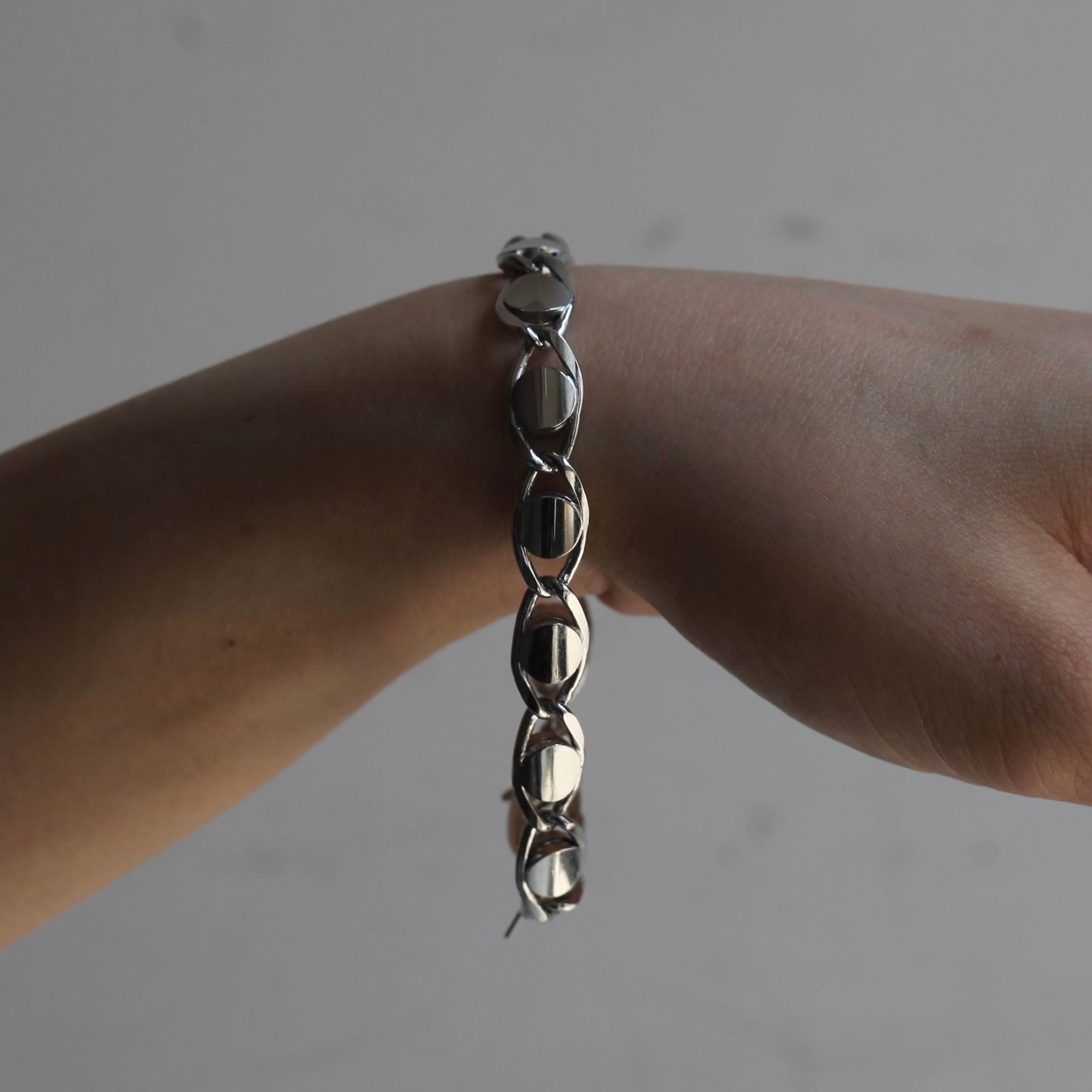 【残り一点】Eye Chain Bracelet(SILVER)