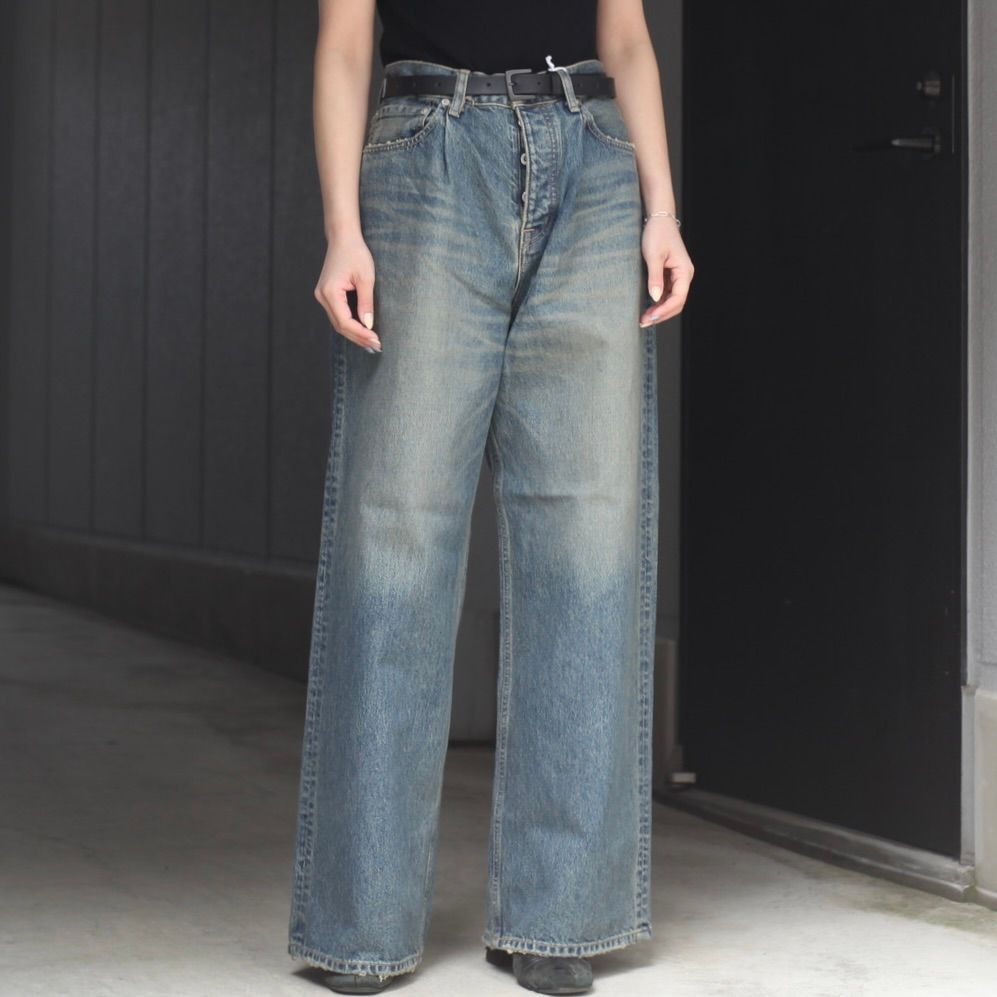 【残りわずか】Wide Vintage Denim Pants