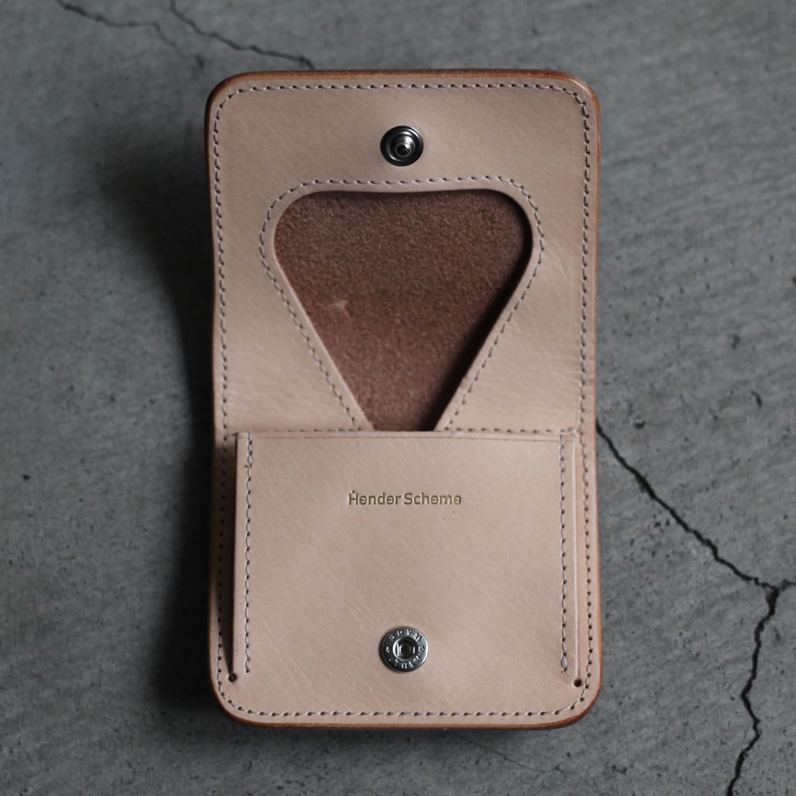 Hender Scheme - 【残り一点】Seamless Coin Case(COGNAC) | ACRMTSM