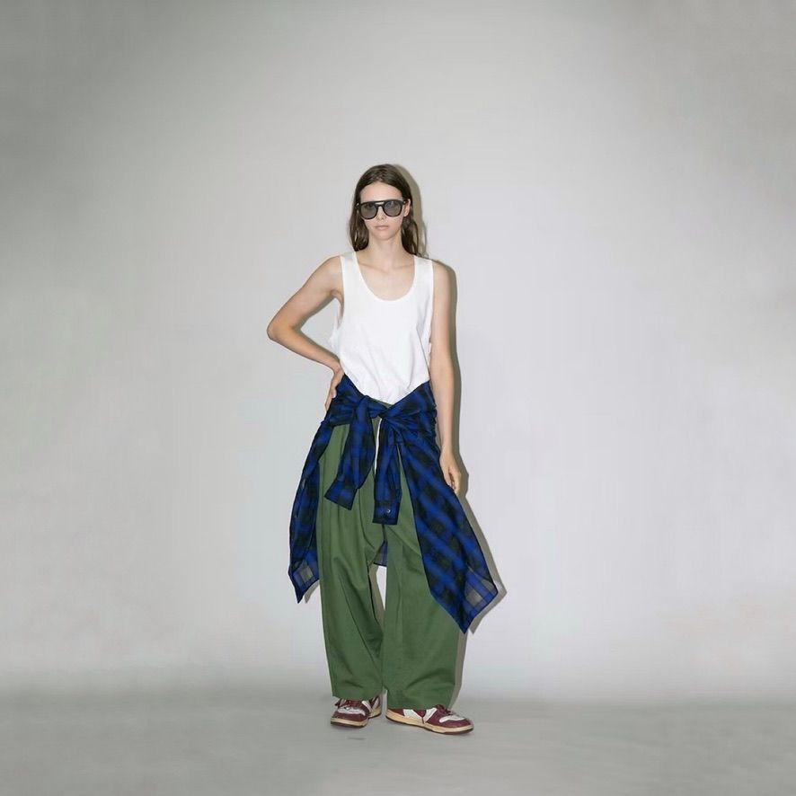 【残り一点】シズルチェックL/Sシャツ