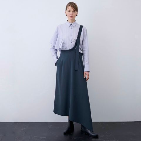 22AW Ujoh ウジョー ラップ ワイド パンツ キュロット 2（ラップ