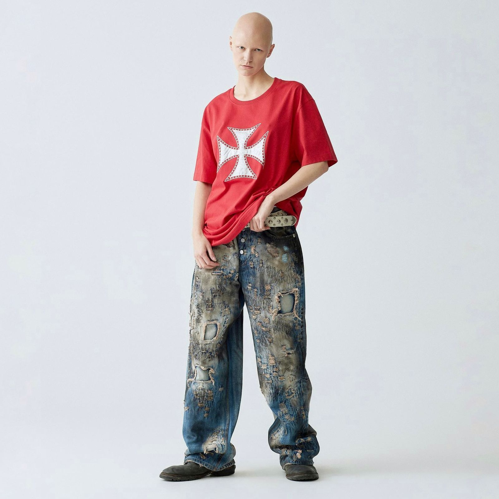 Thug Club 関税込 戦闘負傷者ケアデニムパンツ Thug Club - 【残りわずか】Combat Casualty Care Denim Pants
