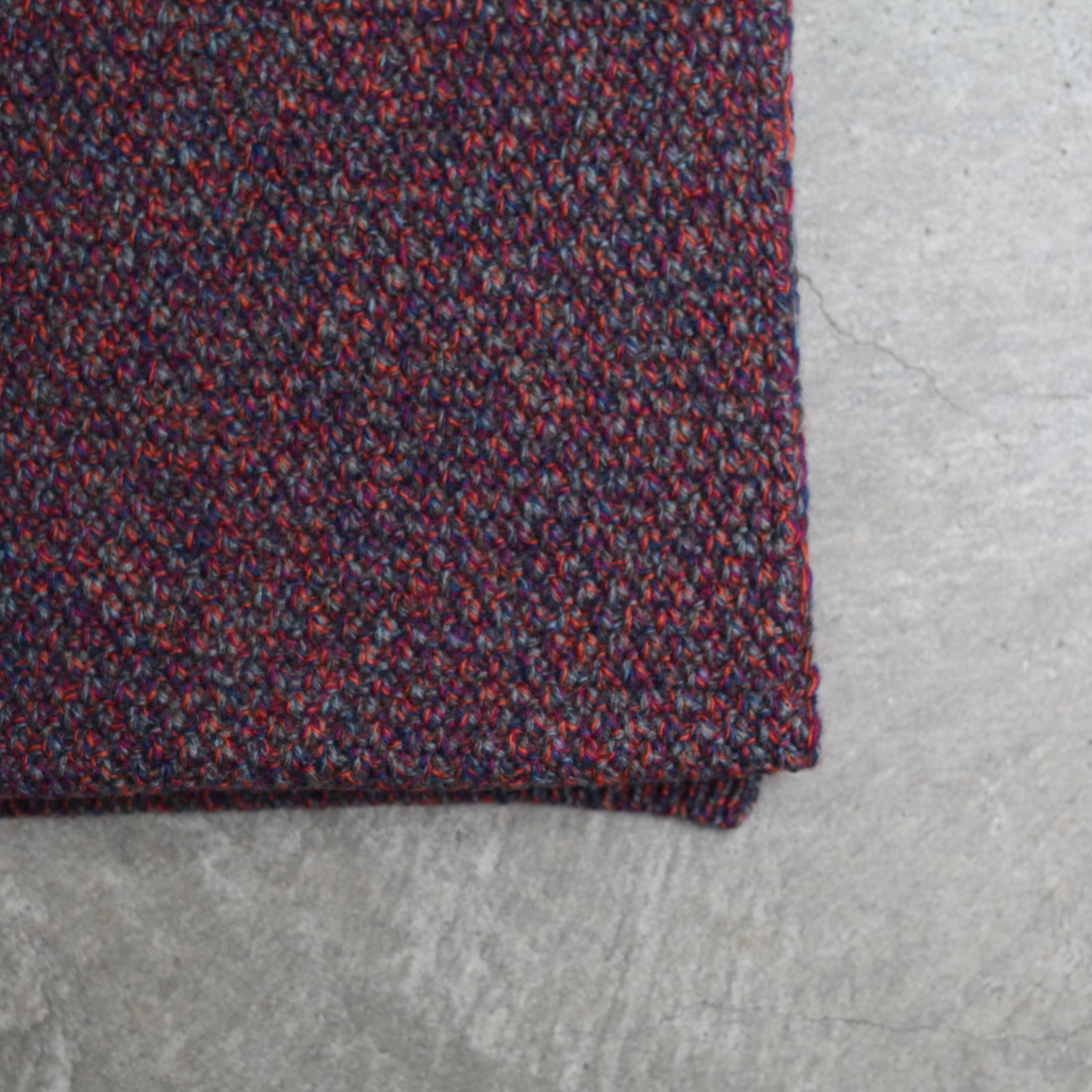【残りわずか】Wool Kanoko Muffler