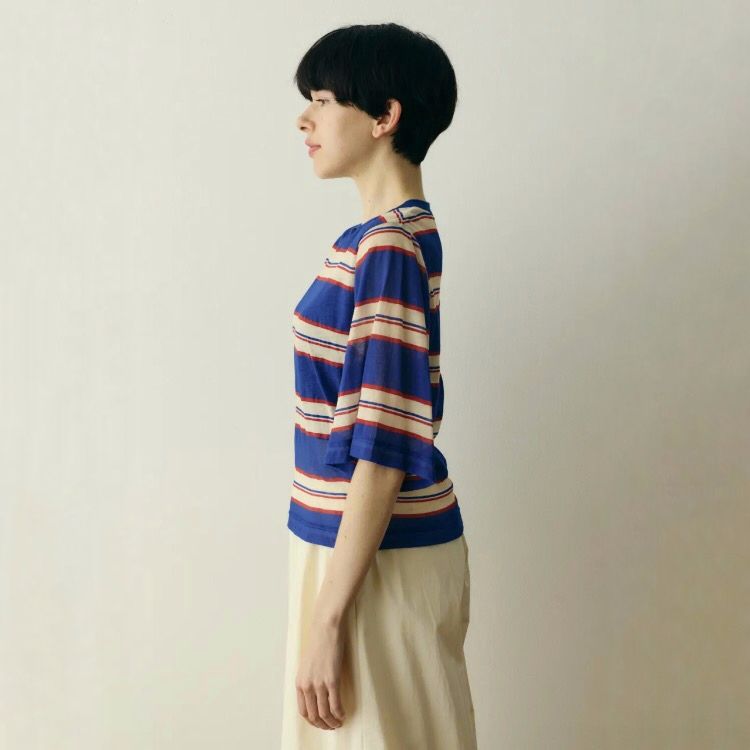 【残り一点】Border Half Tops