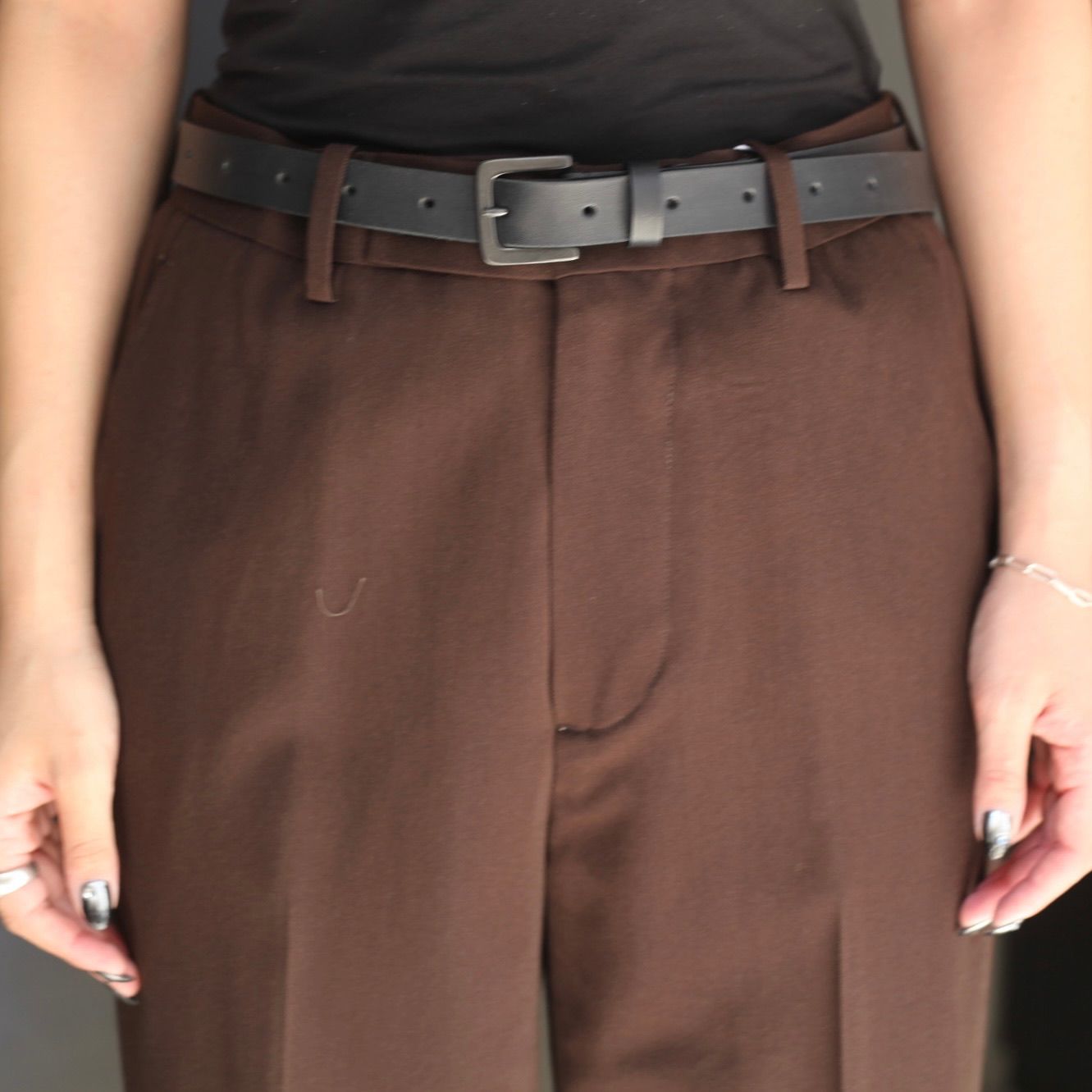 【残り一点】Wool Straight Pants