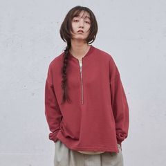 【残り一点】ハーフZipスウェットPO