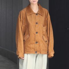 【残り一点】コーディロイオーバーサイズブルゾン