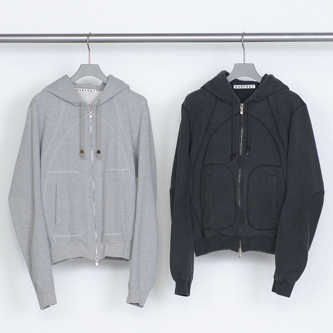 【残り一点】Paneled Zip Up Hoodie