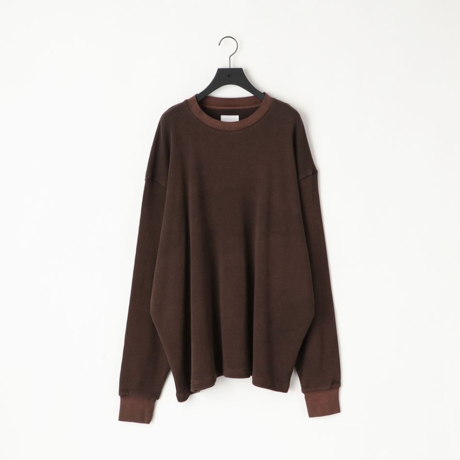 【残り一点】18G Garment Dye Waffle