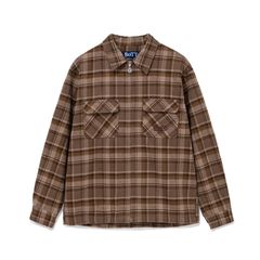 【残り一点】Zip-up Flannel Shirt