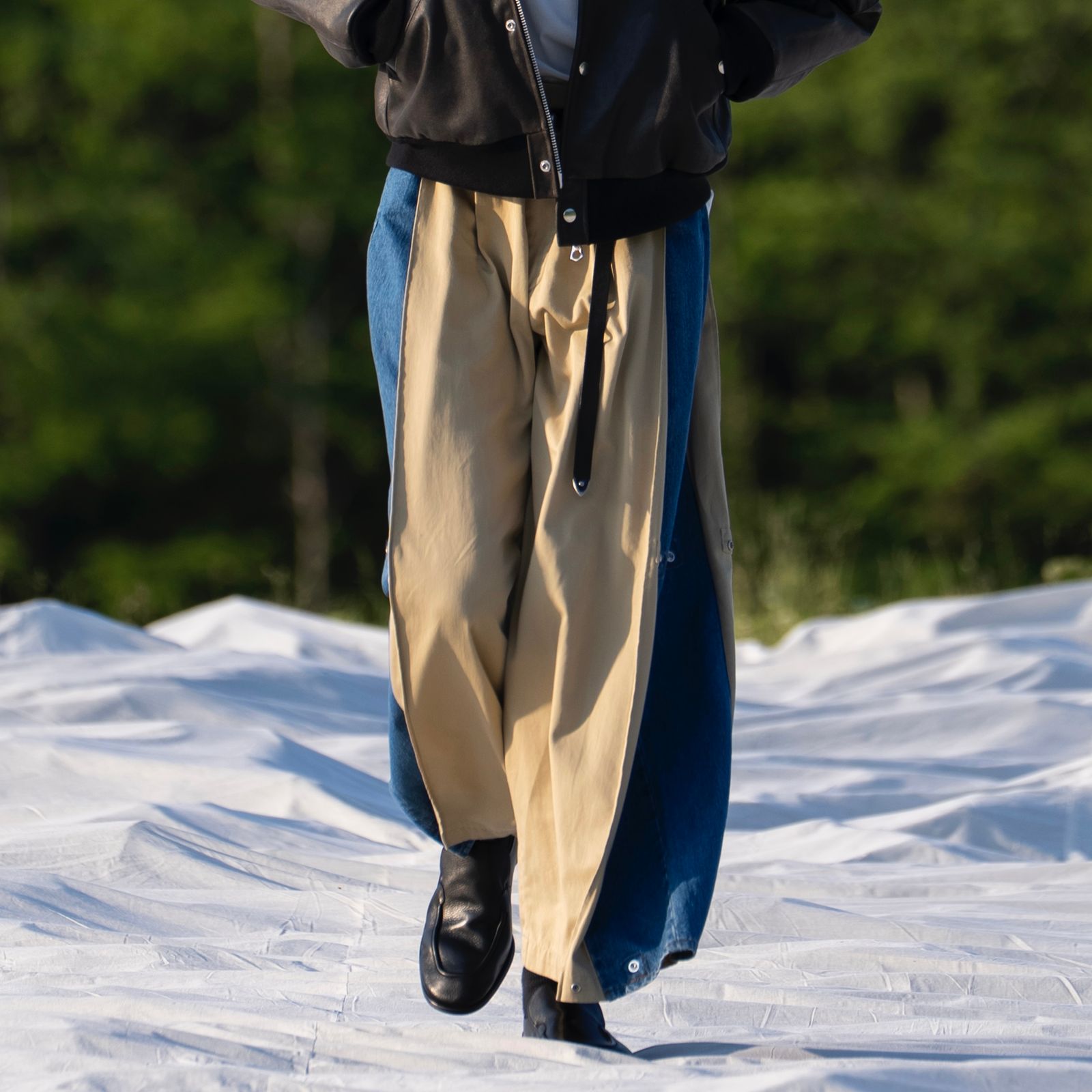 【残り一点】Connected Chino & Denim Pants