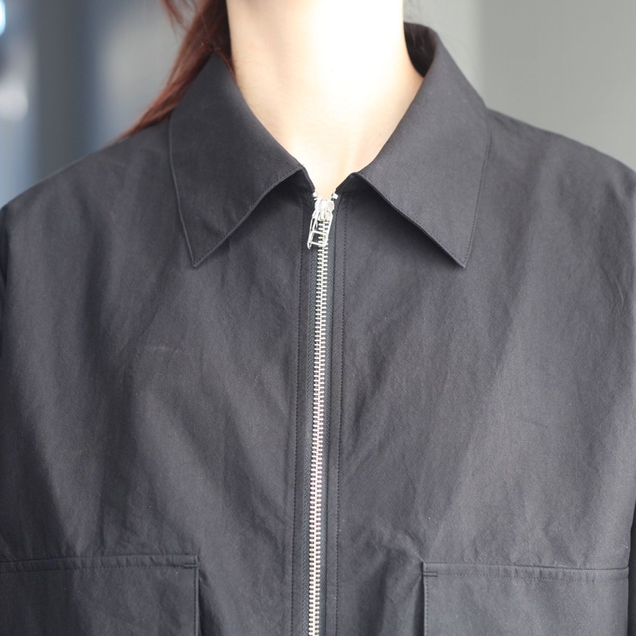 【残り一点】MBLパッチロゴジップブルゾン