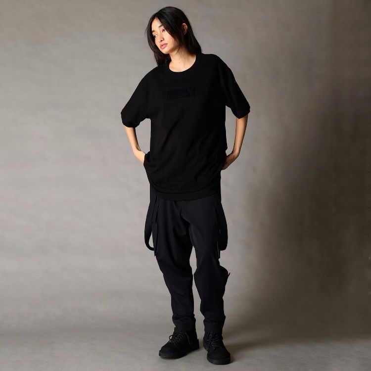 【残り一点】フロッキーボックスロゴカットソー