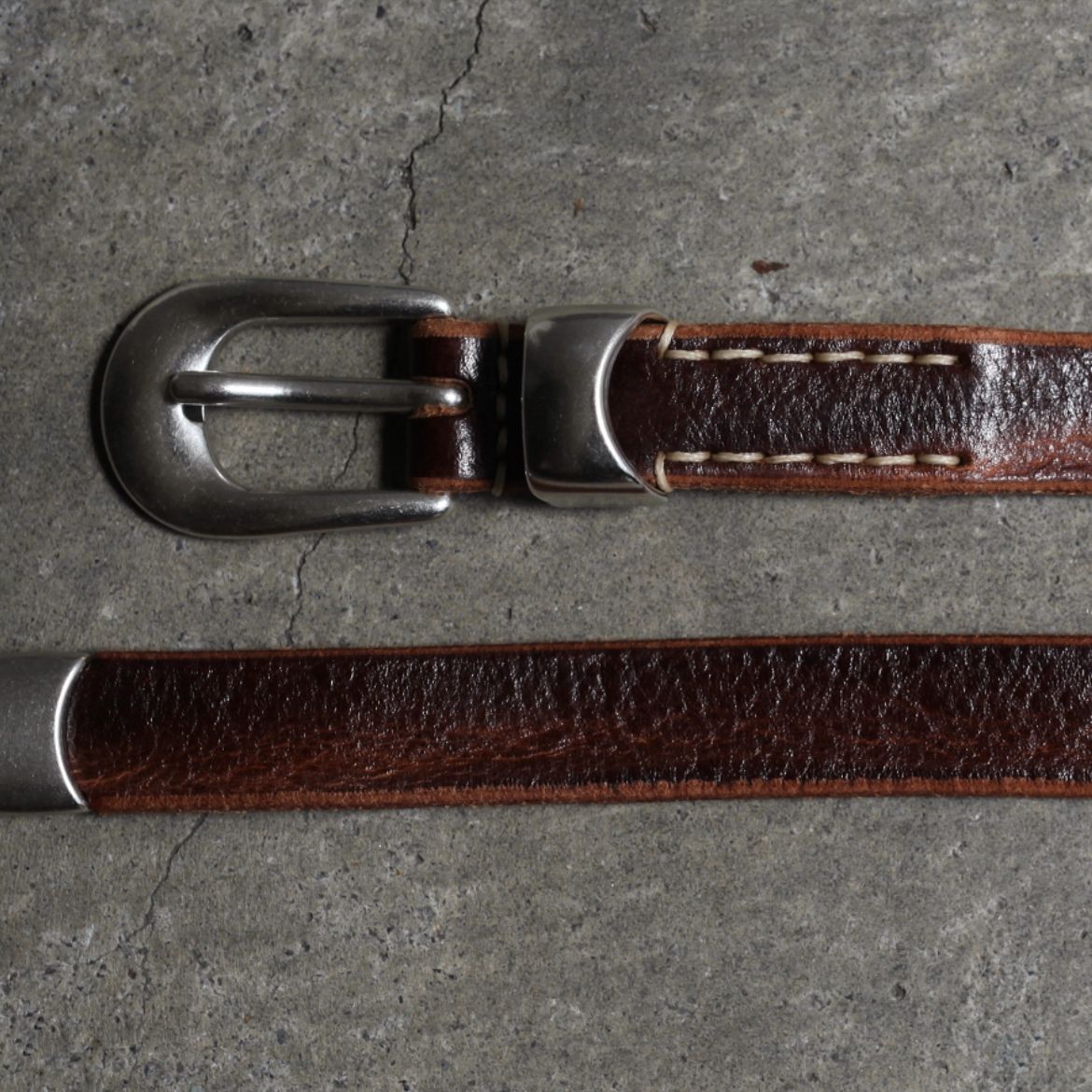 OUR LEGACY - 【残り一点】2cm Belt(BROWN) | ACRMTSM ONLINE STORE