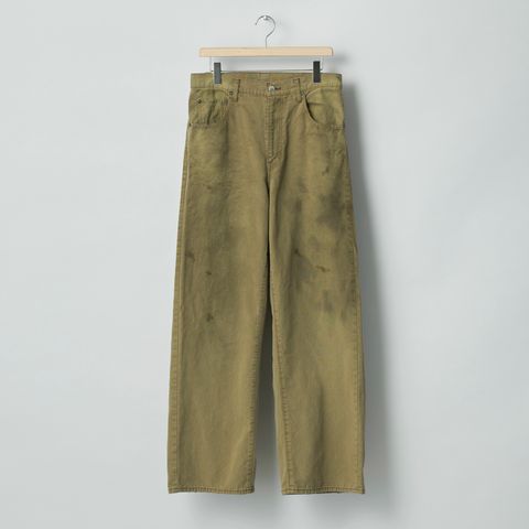 【残りわずか】Sulfur Dyed Oxford Vintage Wide Pants