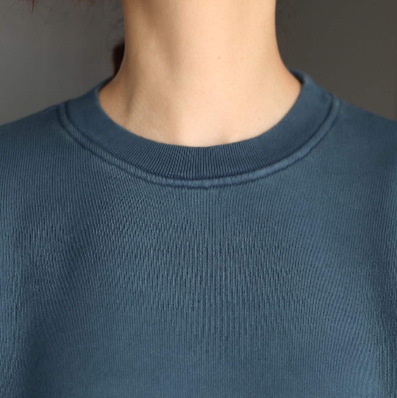 【残り一点】Pigment Dyed Crew Neck Sweatshirt