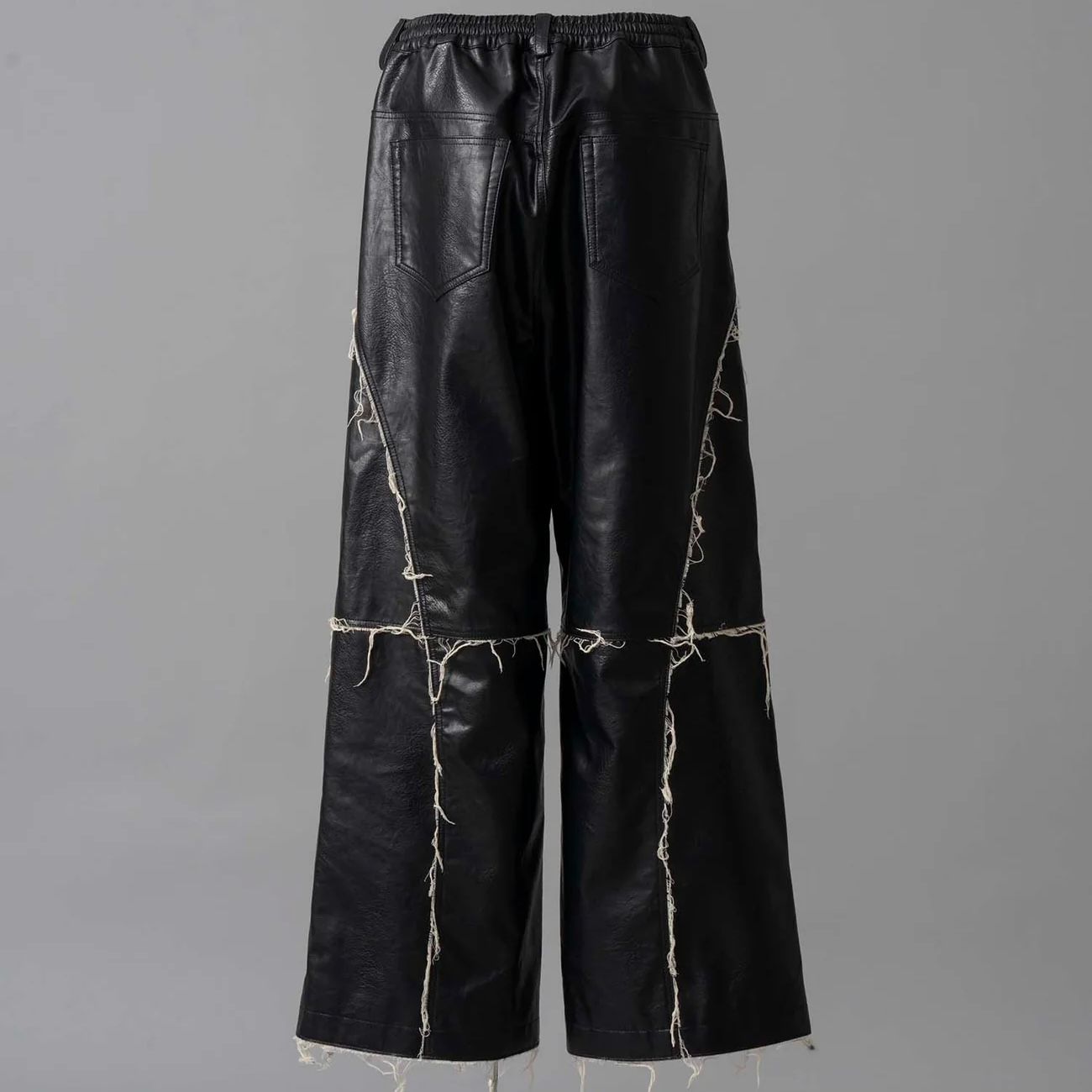 【残り一点】Artificial Leather Wide Leg Pants