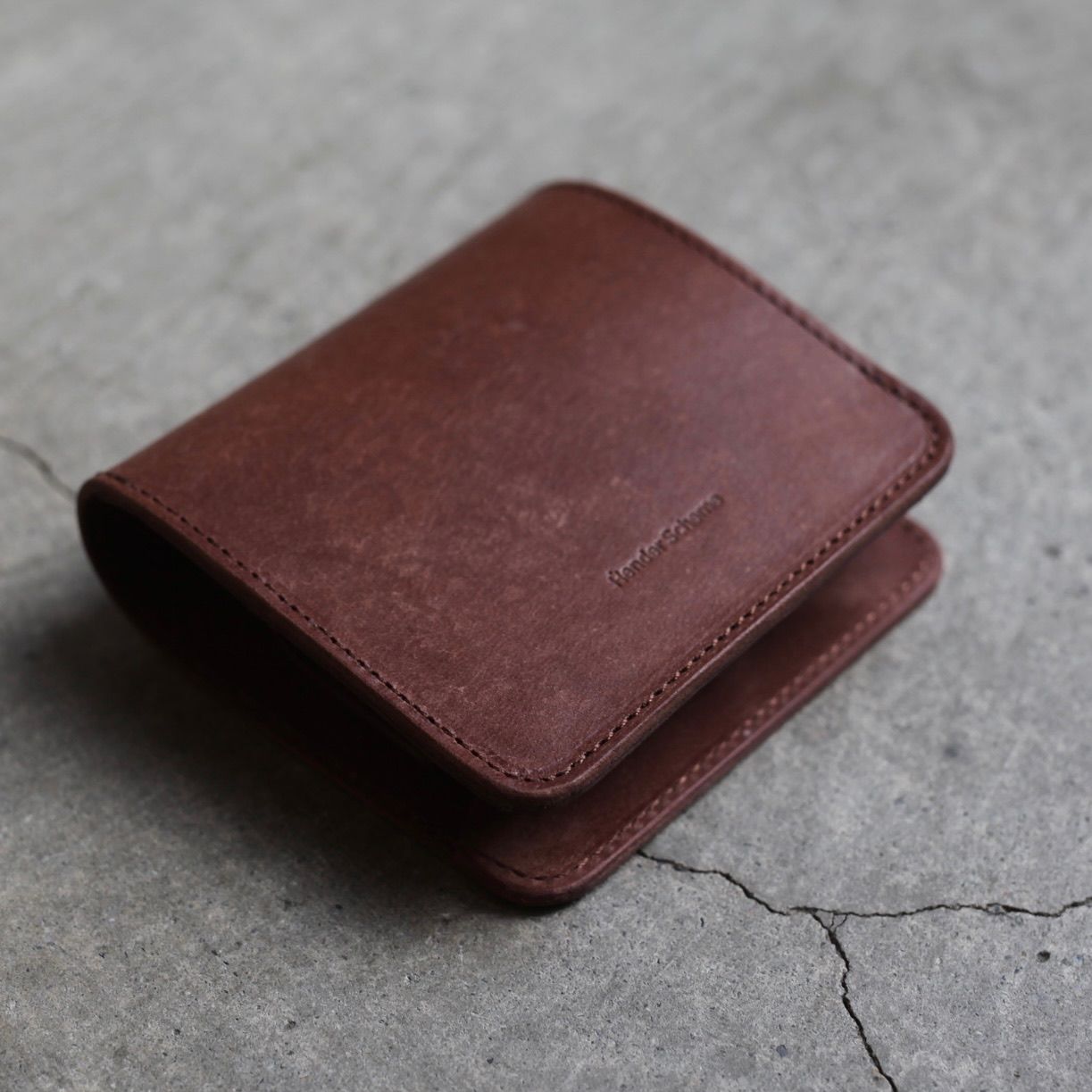 【再販売通知受付可能】Vertical Wallet(CHOCO)