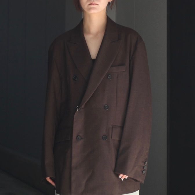 【残り一点】Wool Double Breasted Jacket