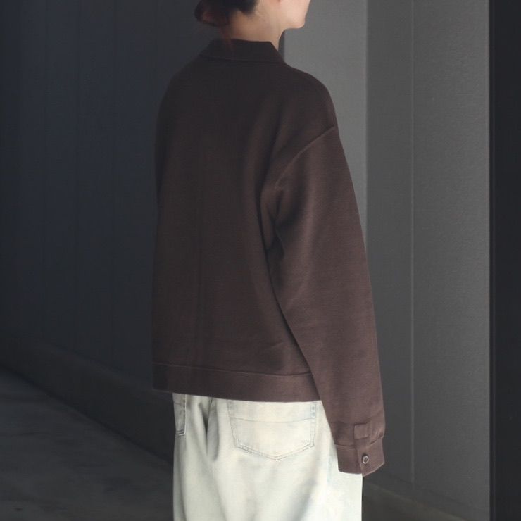 【残り一点】Co/Wo Moss Stitch Zip Blouson