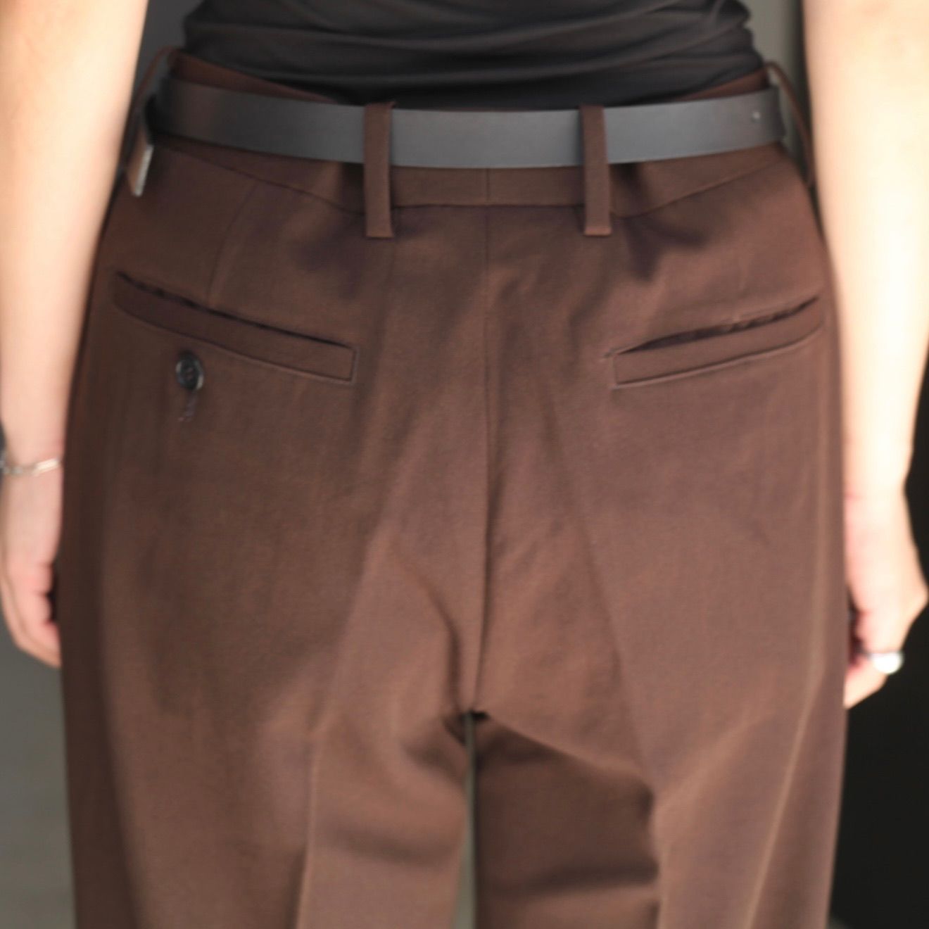 【残り一点】Wool Straight Pants