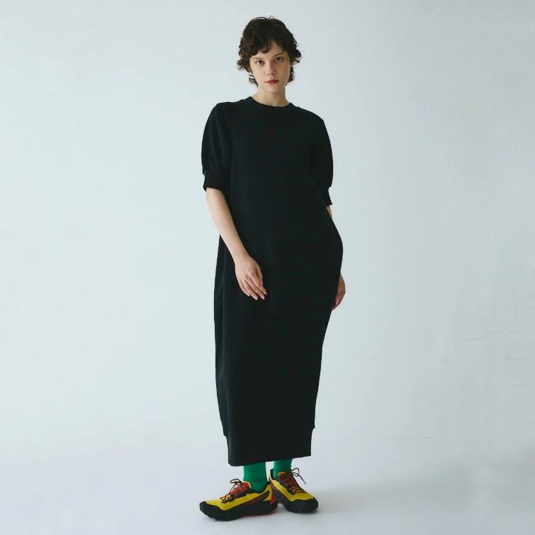 【残り一点】Balloon Sleeve Cut Dress