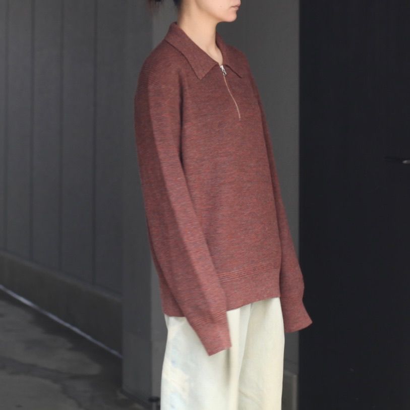 【残り一点】Aze Half Zip-up P/O