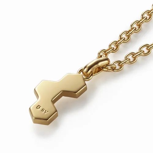 【お取り寄せ注文可能】Honycomb Studs Pendant L(GOLD)