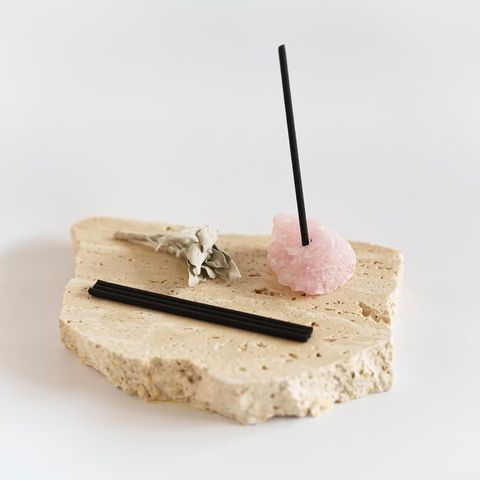 【残り一点】Incense Holder(ROSE QUARTZ_M)