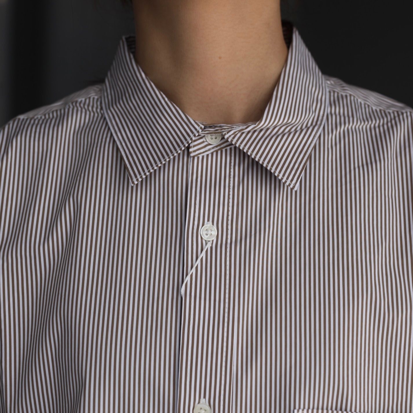 【残り一点】Loose Stripe Shirt L/S