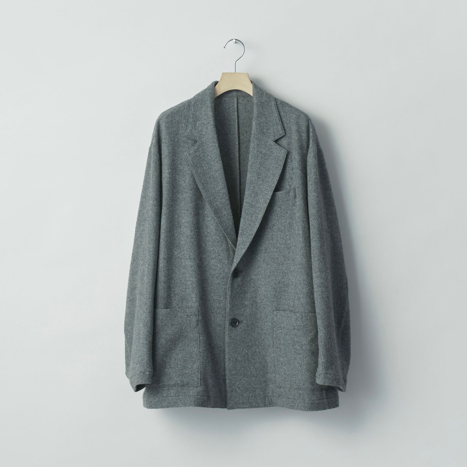 【残り一点】W/CA Fleece Easy Single Breasted Jacket