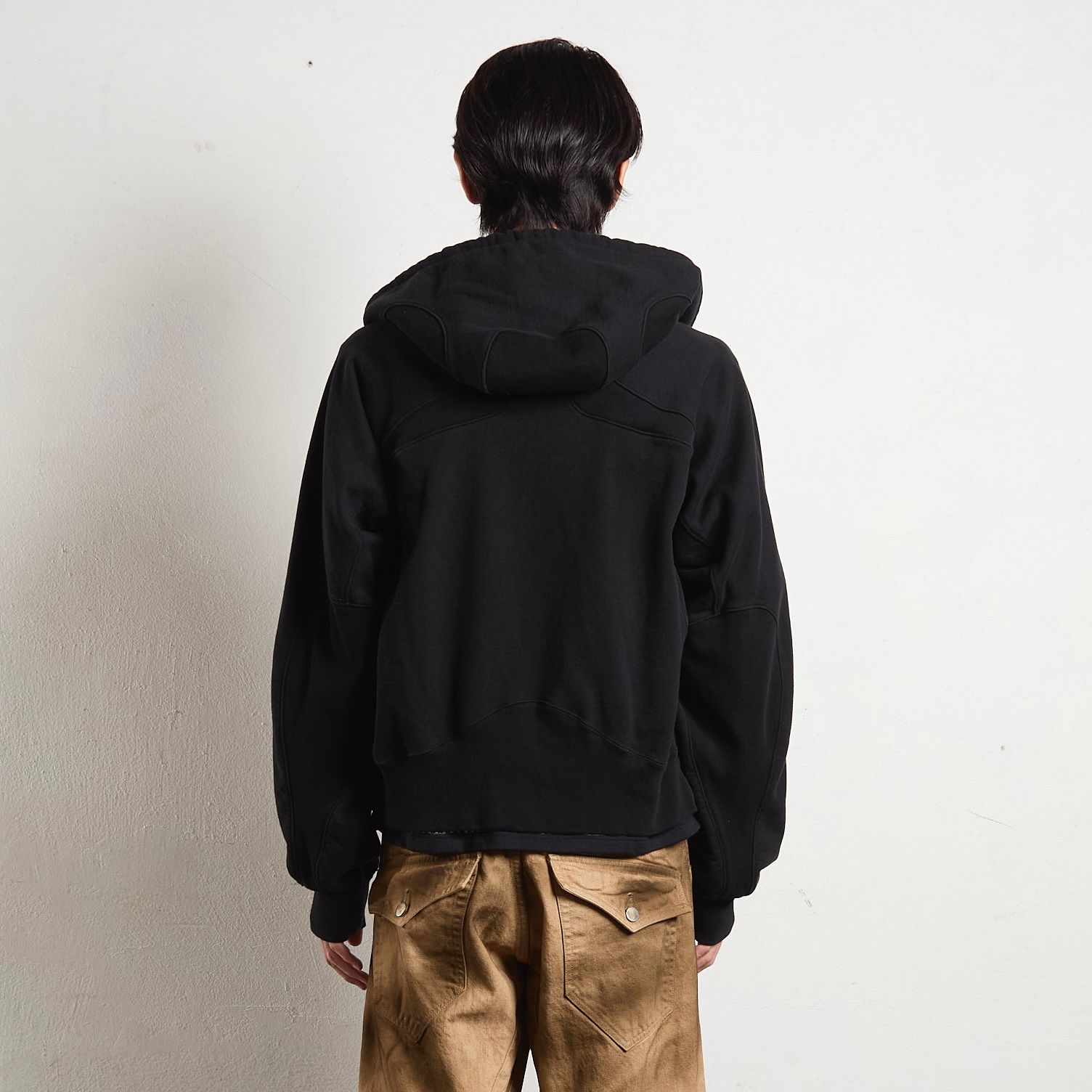 【残り一点】Panelled Zip Up Hoodie