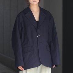 【残り一点】ポリエステルギャバジンテーラードジャケット