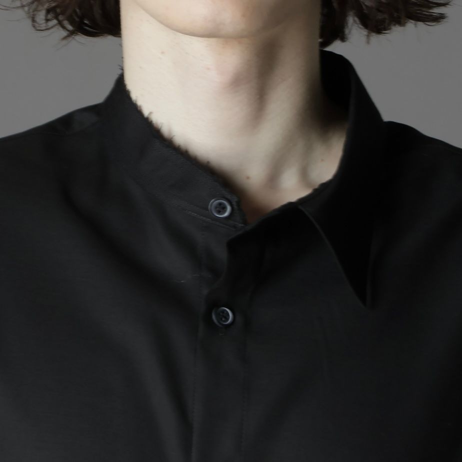 【残り一点】One Sided Collar Shirt